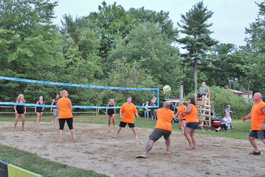 Sunsetview Farm Camping Area Volleyball Game