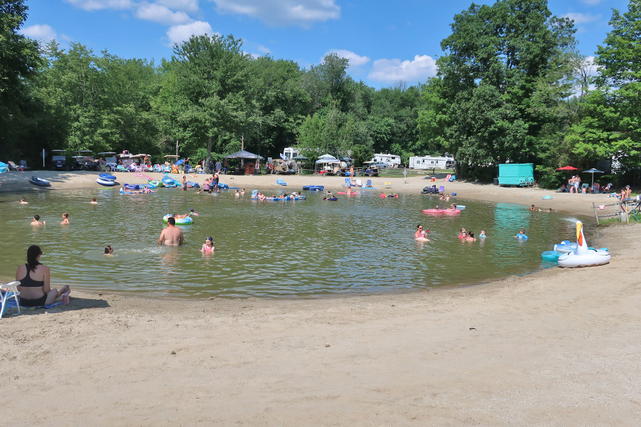 Sunsetview Farm Camping Area Swimming Pond