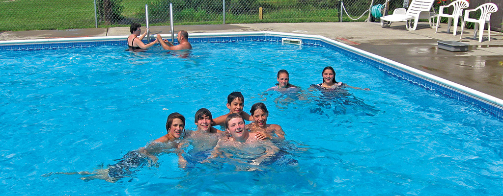 Swimming Pool at Sunsetview Farm Camping Area